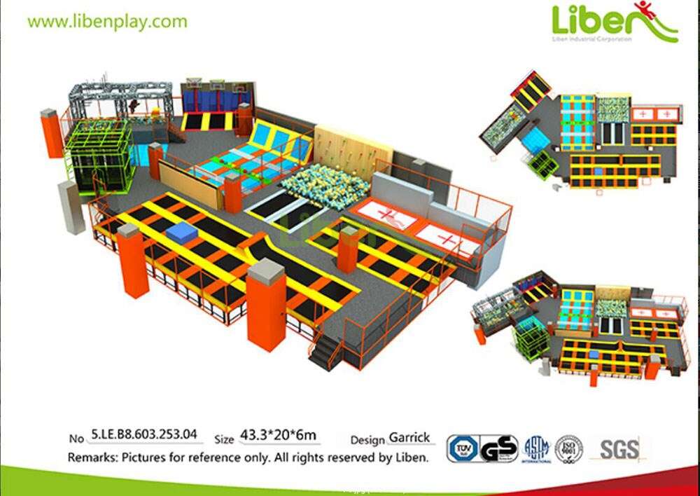 Liben Trampoline Park And Indoor Playground In NanChang